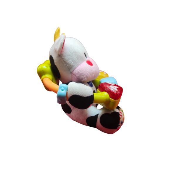 VTech Lil’ Critters Moosical Beads Cow Interactive Learning Plush Toy Works - Picture 5 of 8